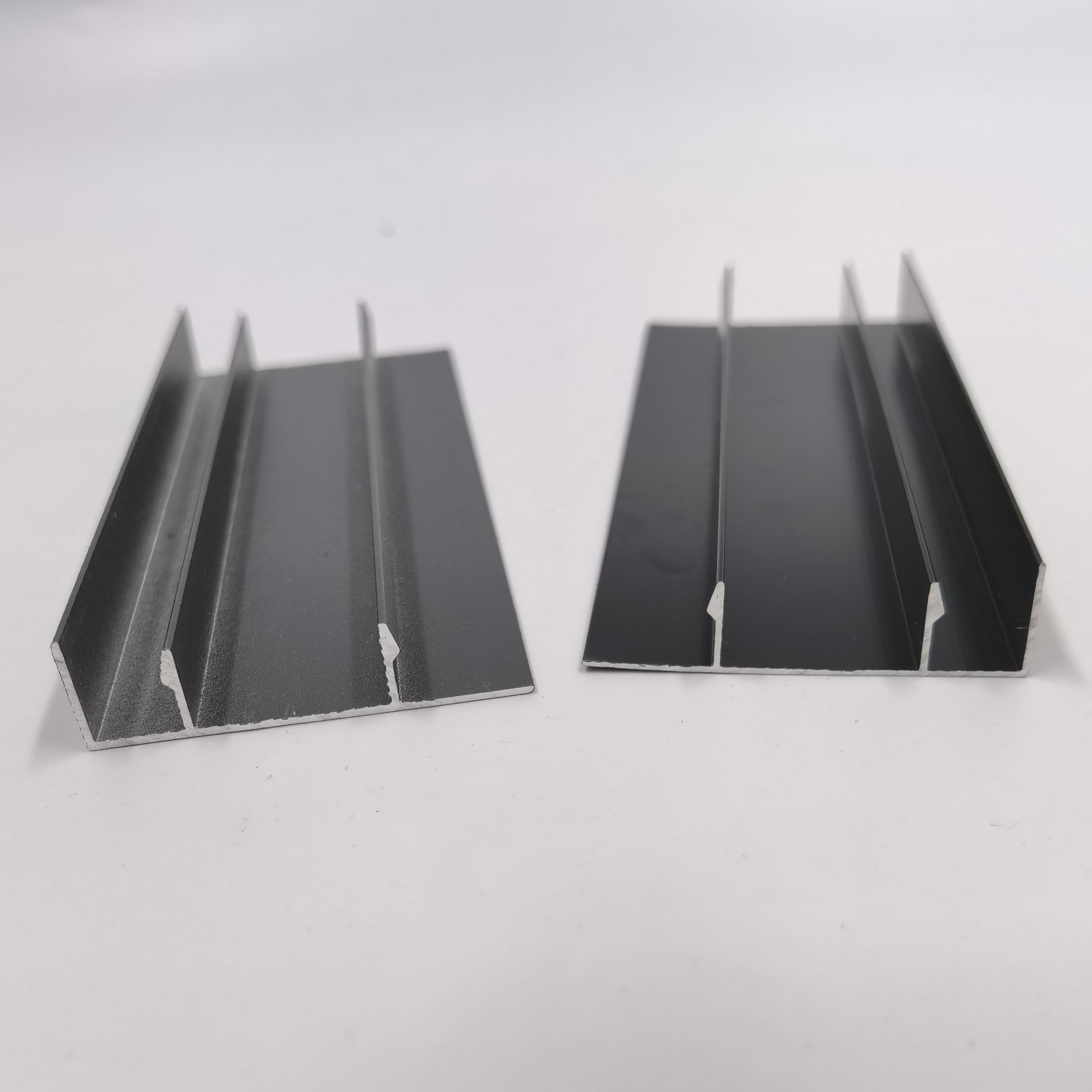 Construction 6063 Aluminium Channel Profiles 2.0mm Thickness