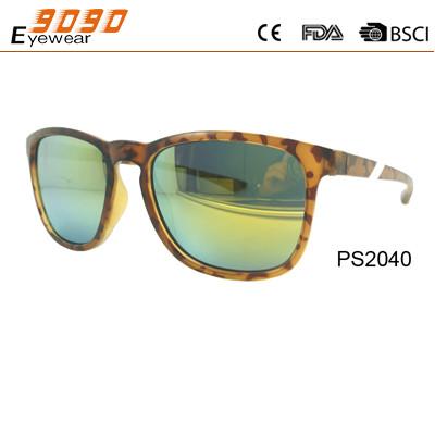 2017 hot sale style sunglasses with UV 400 protection lens ,made of plastic