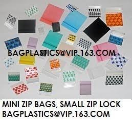 2 mil 2x 3 1.5x1.5 1x1 reclosable small bags plastic mini Zip lockk bag zipper bag, mini apple bags, mini bags, super sm