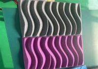 600x1200mm PET Acoustic Panels , Decorative Acoustic Wall Panels