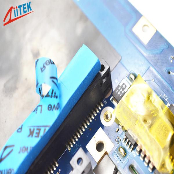TIF120-40-12E Ultra Soft Thermal Gap Pad For LED Lighting 4 W/M-K Blue Thermal Silicone Gap Filler