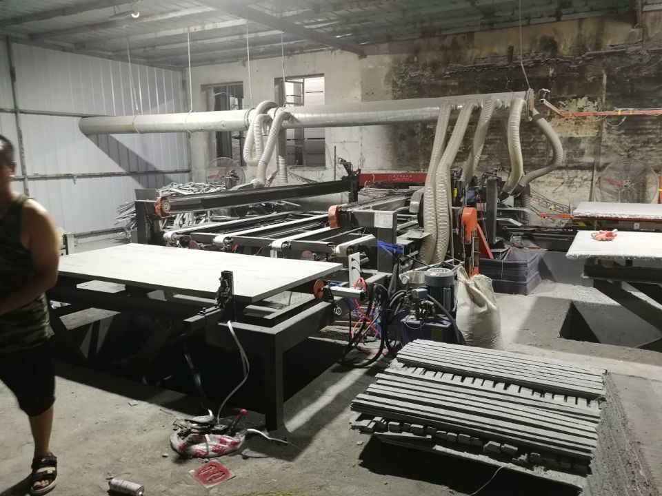 1220x2440mm MgO Board Production Line 600-1220mm Width Wall Panel Machine