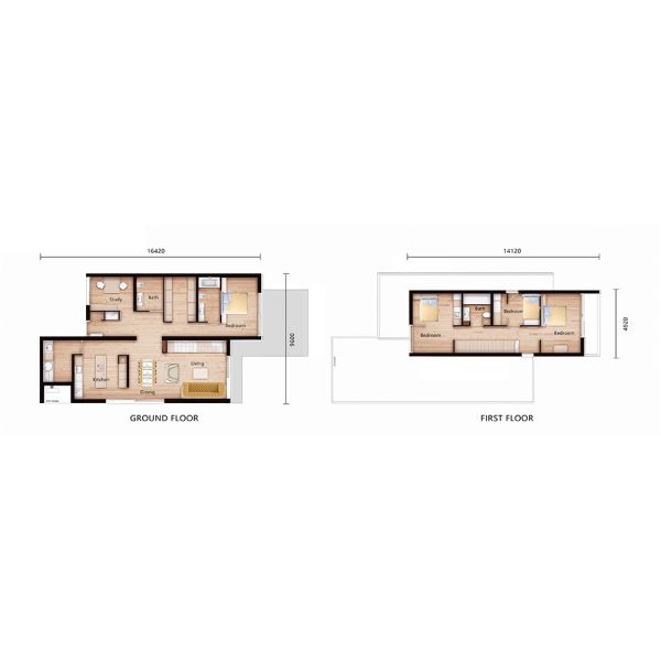 Premium Light Steel Frame China Prefabricated House Villas Modular Houses Kits