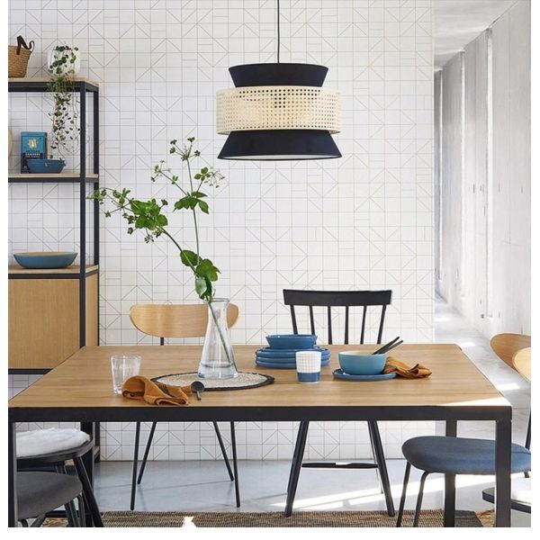 dining table lights creative design simple Japanese wabi-sabi style rattan pendant lights(WH-WP-147)