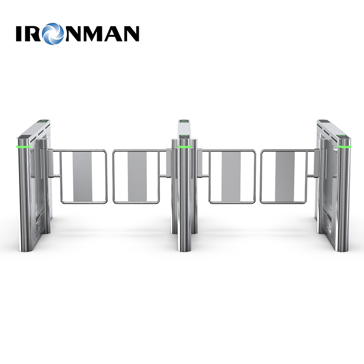 Въездные ворота турникета качания Speedlane управления доступом нержавеющей стали