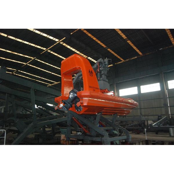 Fast 6 persons GRP Rescue Boat with 30HP Outboard Engine