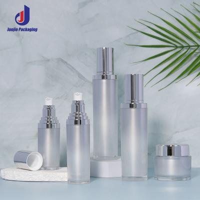 30g Cream Jar 50ml / 120ml Cosmetic Dropper Bottles Thick Wall Acrylic Skin Care Cosmetic Set