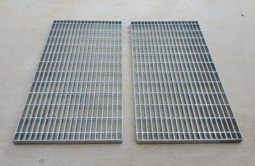 Steel Drainage Cover Galvanized Steel Hinged Drain Grating Mild Steel Grating Iron Grating
