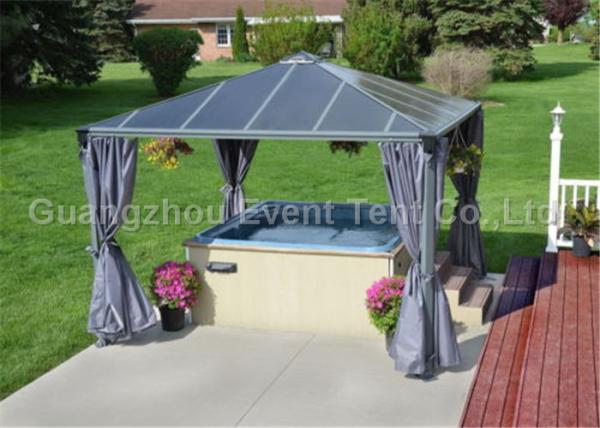 Big Wedding Luxury Camping Tent Waterproof Square Roll Up Windows With Mosquito Net