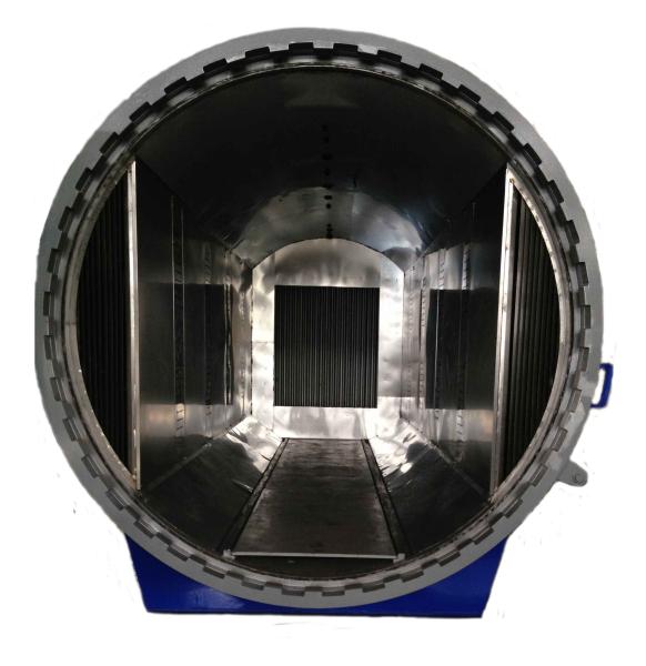 High Pressure Glass Laminating Autoclave 2m For Wood / Brick / Rubber / Food