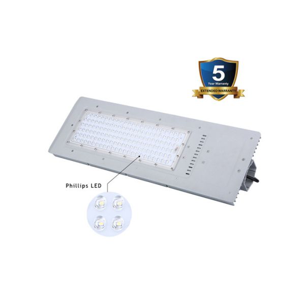 60W 6000K Outdoor LED Street Lights Energy Savings CE ROHS Certification