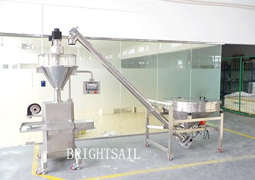 Soda Salt Food Packaging Machine Auger Powder Baking Single - Phase 220v