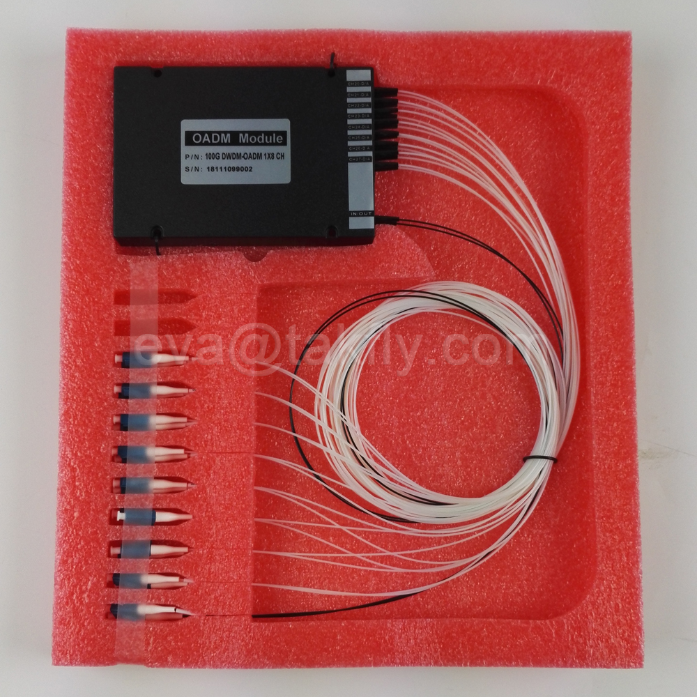 Модуль 2CH CWDM OADM оптически добавляет запад мультиплексора DWDM падения восточный