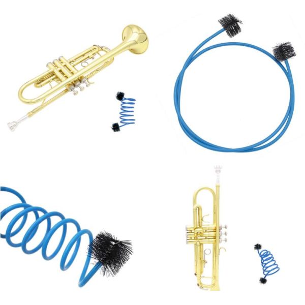 Wind Instrument Trombone Mouthpiece Brush / Musical Instrument Cleaning Brushes