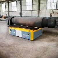 Carro Trackless industrial de transferência da roda de borracha resistente de 10 toneladas