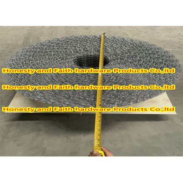 1000mm Roll Diameter Hot Dipped Galvanized Pipeline Reinforced Mesh For Gas Pipeline