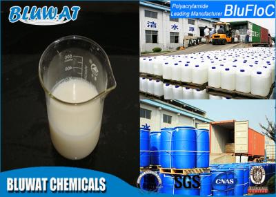 Polyacrylamide aniónico do floculante químico alto da viscosidade para a secagem da lama