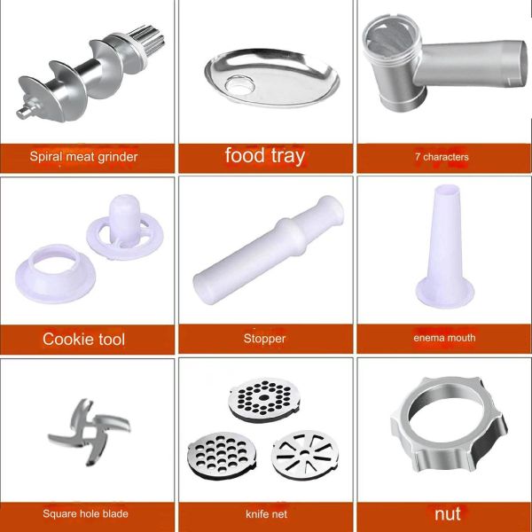 Powerful Household Meat Grinder 21L Meat Slicers Machine for Kitchen Meat Processing