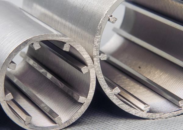 Liquid Filter Wedge Wire Screen Panels For Mining / Oil Field Screening Filtration