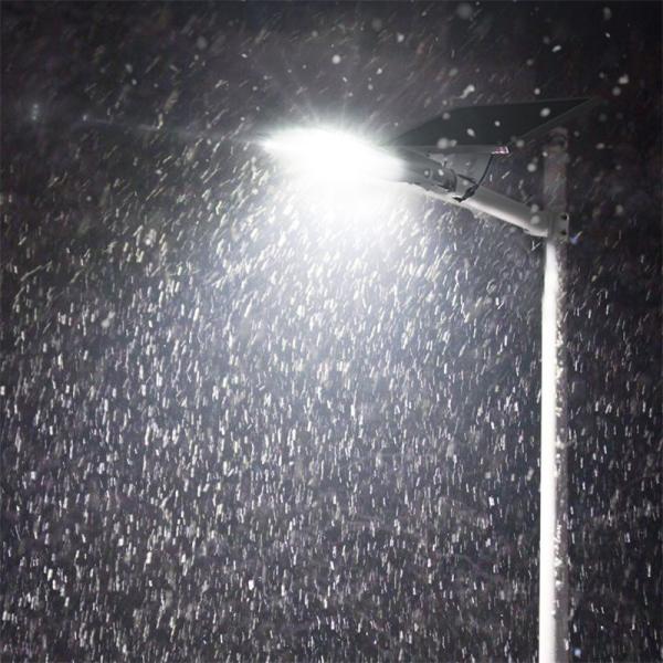 Aluminum solar lighting products 60w 80w 100w all in one integrated led solar street light