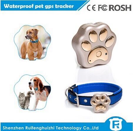 Online pet tracking with google map for small gps cat tracker RF-V30