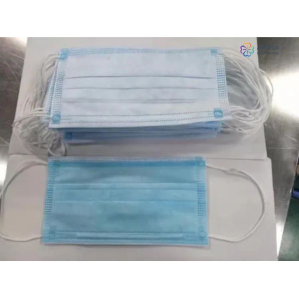 Face Mask 3 Ply Corona virus Disposable Medical Face Mask in Stock 3ply Surgical Mask with Tie on