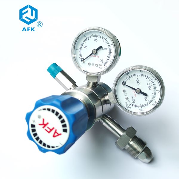 Место входа Cga580 PCTFE регулятора давления давления SS316L 3000psig высокое