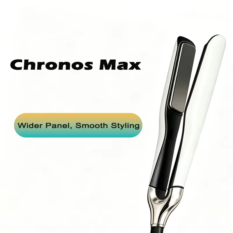 2026 New Arrival Luxury Portable Wide Hair Straightener Flat Iron Professional Salon RV Styling Tool Frizz-Free Titanium Ionic