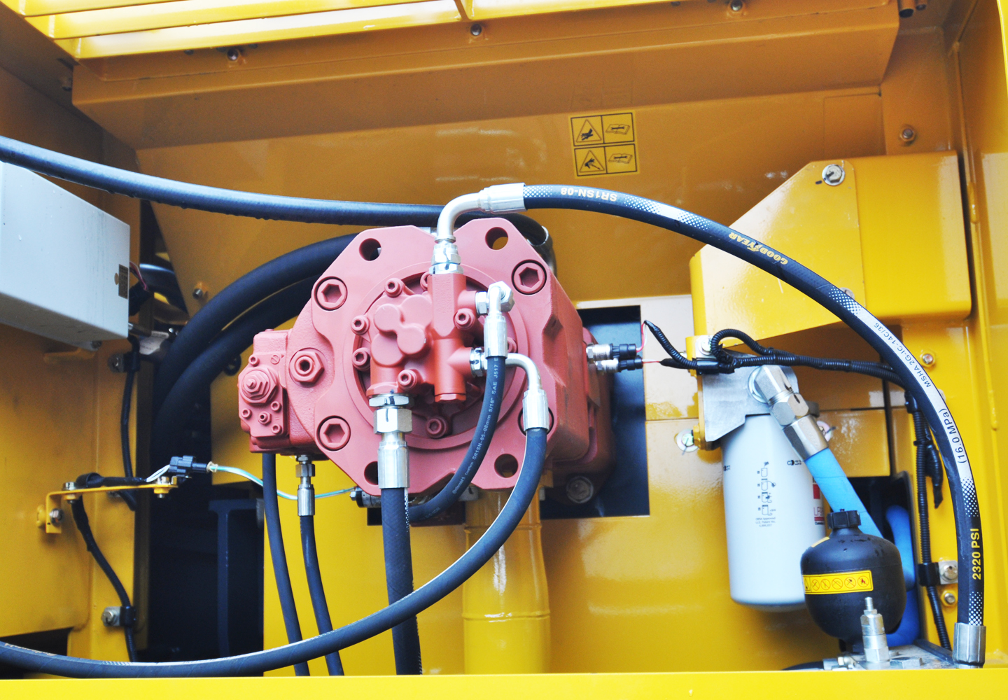 ZG360 Гидравлический экскаватор с ползучим двигателем низкое потребление топлива высокая мощность экскаватор Changlin