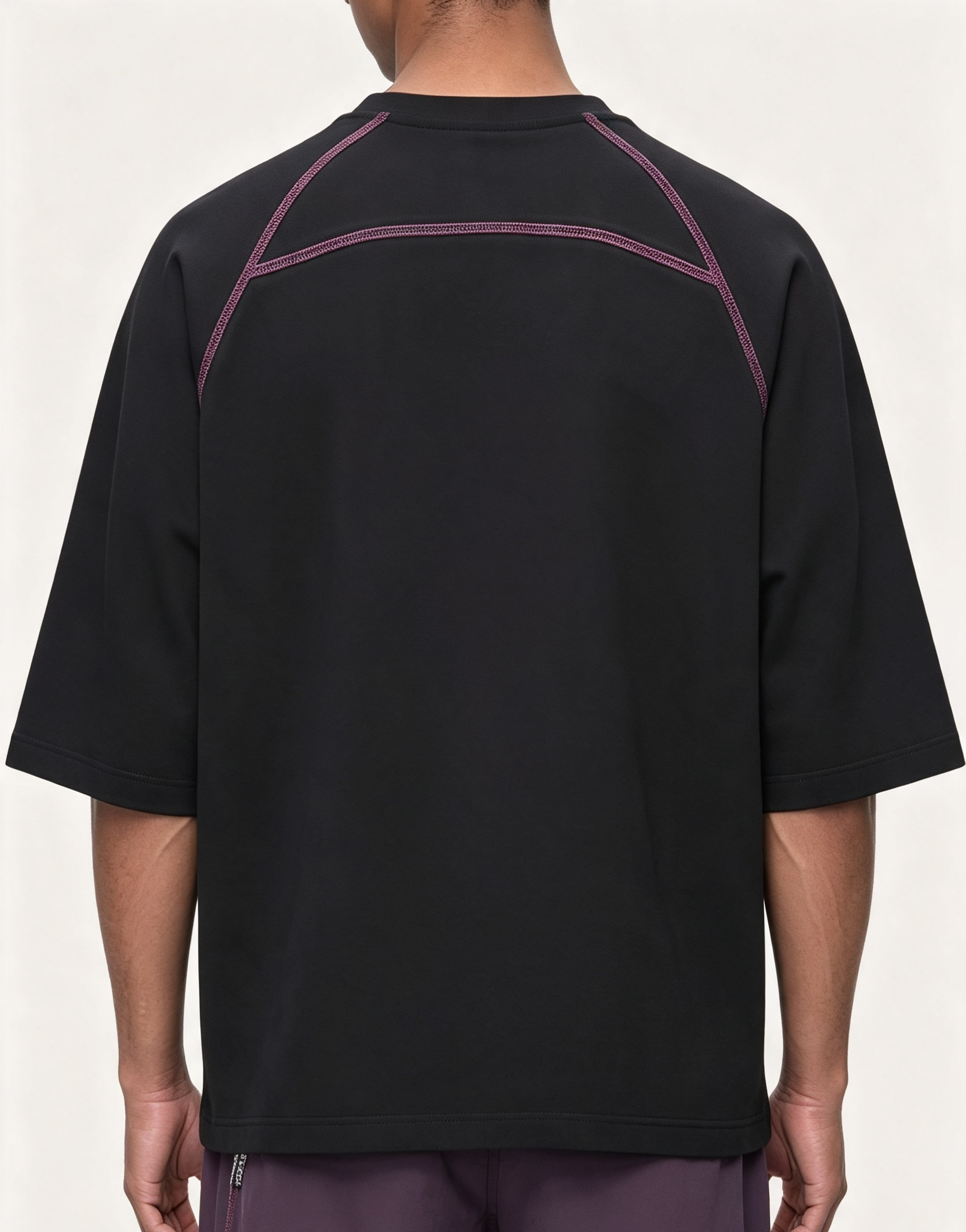 Men’s Quick-Dry Athletic T-Shirt Breathable Casual Raglan Sleeve Summer Sports Top