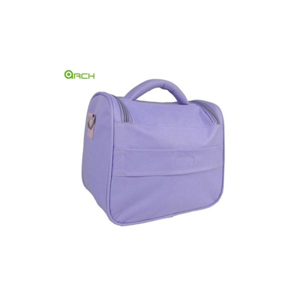 Printing Duffel Travel Vanity Cosmetic Bag with Top Carry Handle