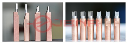 Copper Wire Welding / Leading Wire Welding Molybdenum Faced Electrode