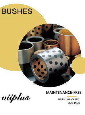 Centrifugal Casting Bronze C86200 / C86300 Bushings  Self Lubricant Bush Customized Size