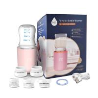 Quick Heating Infant Bottle Warmer 3 Mins Warming Breast Milk On The Go Temperature Control