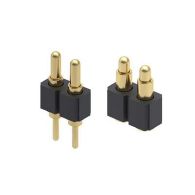 3 Pin Mobile Battery Connector Stainless Steel Spring Spherical Radius