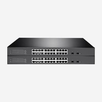 interruptor do ponto de entrada do gigabit 380W com portos SR-SG2226FP da fibra dos portos 2g SFP do ponto de entrada 24G