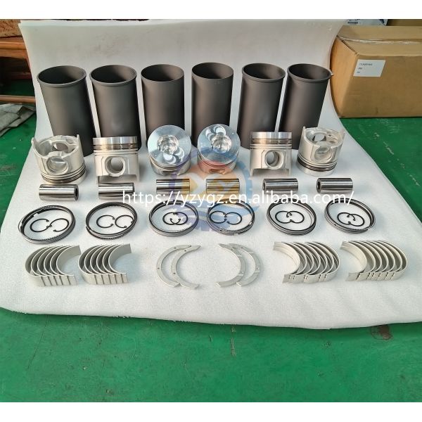 6SD1 Cylinder Liner 1-11261300-0 1-11261368-2 1-12121-094-1 Liner Kit for Isuzu Excavator Parts
