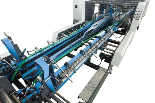 Touch Screen Carton Corrugated Box Folder Gluer PLC Control