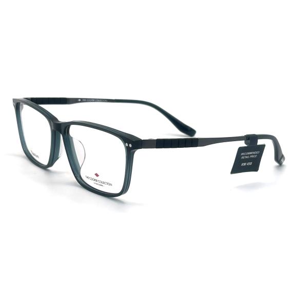 TF3549 Classic Black Metal Acetate Glasses