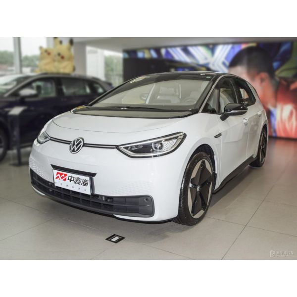 Power 125kw EV Cars Gray Color VW ID3 Suv Electric Cars 5 Seats