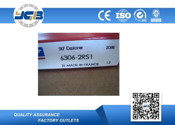 Miniature 6301 2RS Bearing, 6300 Series Bearing, P0, P6, P5, P4, P2, Gcr15. Carbon Steel Deep Groove Ball Bearing