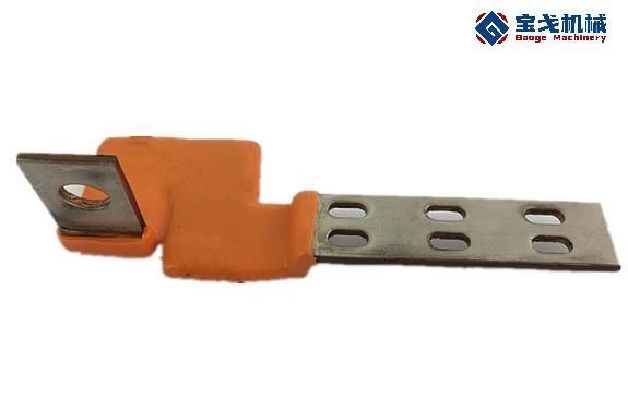 High Voltage Electrical Cabinets Epoxy Coated Copper Busbar for Connecting Conductors