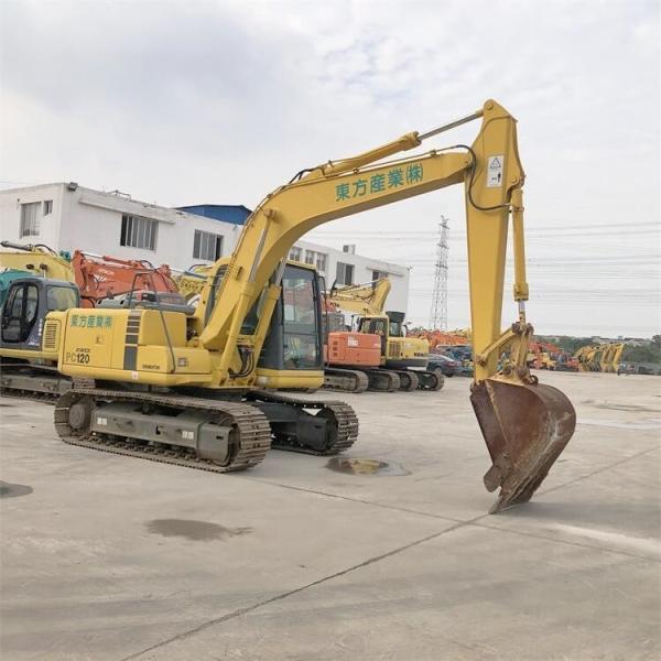 excavator with Original Hydraulic Valve Second-hand PC120 Komatsu excavator
