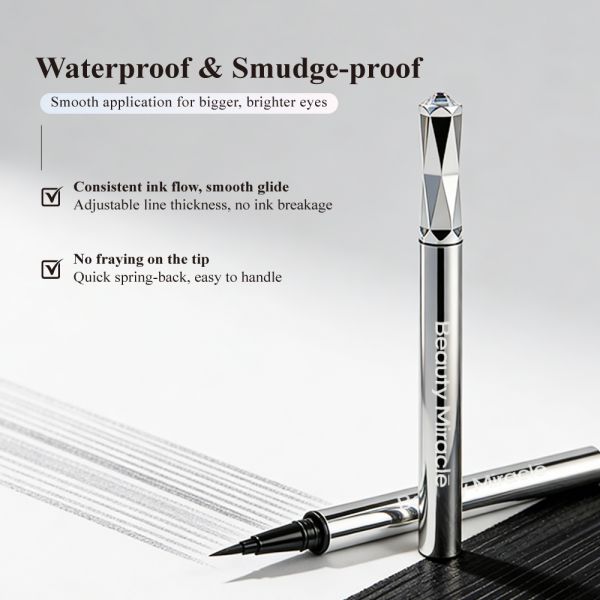 Long-lasting Quick-drying sealed Eyeliner Waterproof and Sweatproof Mineral-based Liquid-based Factory Direct Sales
