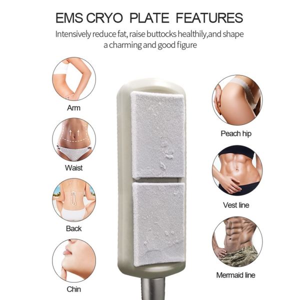 Weight Loss Fast Freezing Cooling Plate EMS Vacuum Cryo Machine