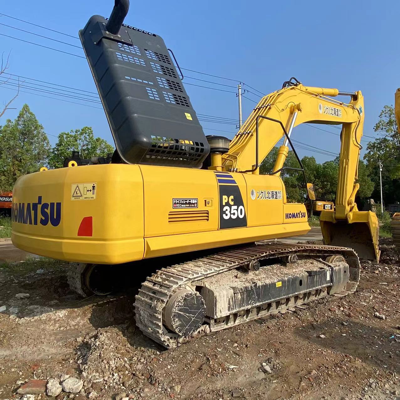 43 кВт Подержанный экскаватор Komatsu Pc350 экскаватор 32300KG с 1,3 м3 ведро