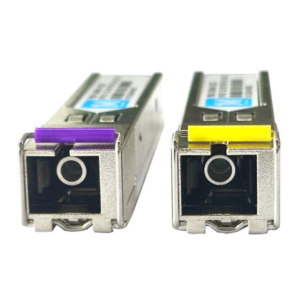 SMF Fiber Type 1.25G BIDI 80km 1490nm/1550nm SC Connector DDM WDM Simplex Optical Module Transceiver SFP Module for FTTX