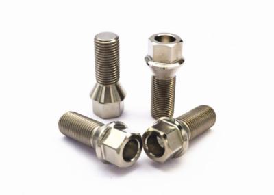 High Pressure Gr5 6AL4V Titanium Wheel Bolts For Racing Car / Motorcycle