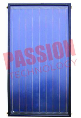 Material de aço inoxidável 0.6Mpa da tampa de vidro de coletor solar de placa 304 lisa