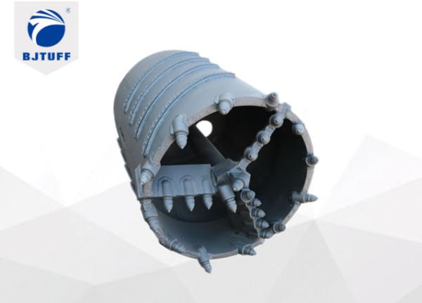 ISO Q355B Cross Cutter Core Barrel Rock Teeth For Bauer Piling Rigs